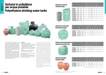 POLYETHYLENE WATER TANKS - 1