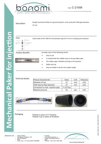 TDS packer