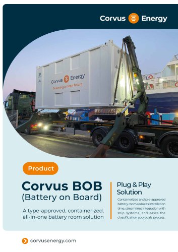 Corvus Bob (Battery on Board)