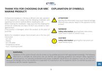 MBC Marine User Manual for SDC modells - 3