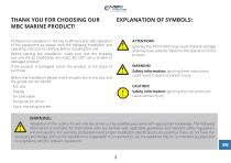 MBC Marine User Manual for SSC ESC modells - 3