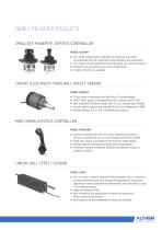 INDUSTRIAL JOYSTICK CONTROLLERS, POTENTIOMETERS, HALL EFFECT SENSORS & FOOTPEDALS - 5