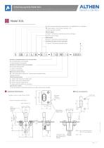 Industrial joysticks Model 30JL - 1