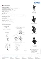 Industrial joysticks Model 30JL - 2