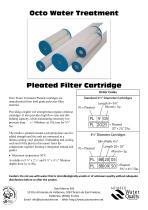 Pleated Filter Cartridge - 1