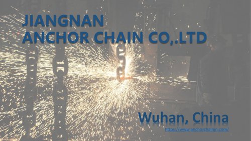 ANCHOR CHAIN