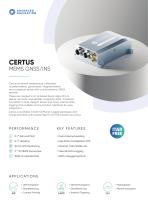 Certus Datasheet