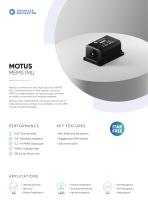 Motus Datasheet - 1