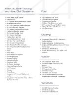 Vision 444 / Vision 444 ES Standard Specs-2