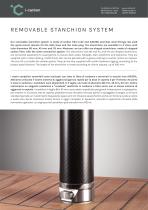 STANCHION SYSTEM Our removable 2022-1