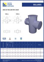 BOLLARDS Cross bit bollard with socket - 1