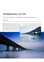 3D Bathymetry via USV - 2