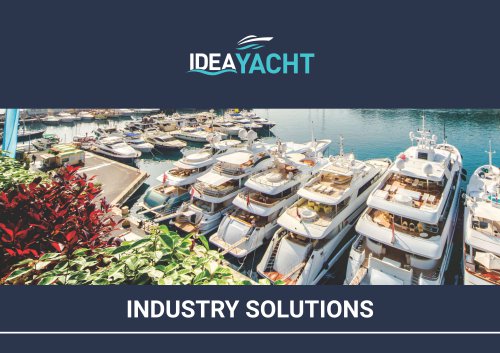 Brochure for Management & Shipyards