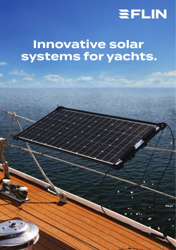 innovative solar systems for yachts &mdash; product catalog