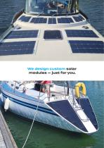 innovative solar systems for yachts — product catalog-13