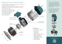 Product specification sheet eVision Mseries thrusters - 2