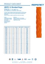 HMPE 12 Braided Rope-1