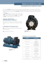 FRP centrifugal pumps for seawater | SATURNevo - 2