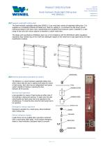 Hand-Hydraulic Watertight Sliding door 445 SEAGULL - 1