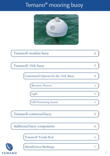 Temano&reg; Buoy Catalogue