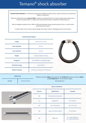 Temano® shock absorber