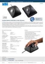 IEC60945 Marine Ergonomic 50 mm Desktop Trackball - 1