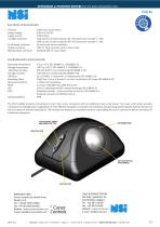 IEC60945 Marine Ergonomic 50 mm Desktop Trackball - 2