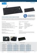 Marine Silicone Rubber Keyboard - 1