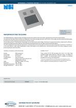 Waterproof IP68 touchpad - 1