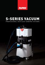 S-SERIES VACUUM PROFESSIONAL DUSTLESS SANDING SYSTEMS - 1