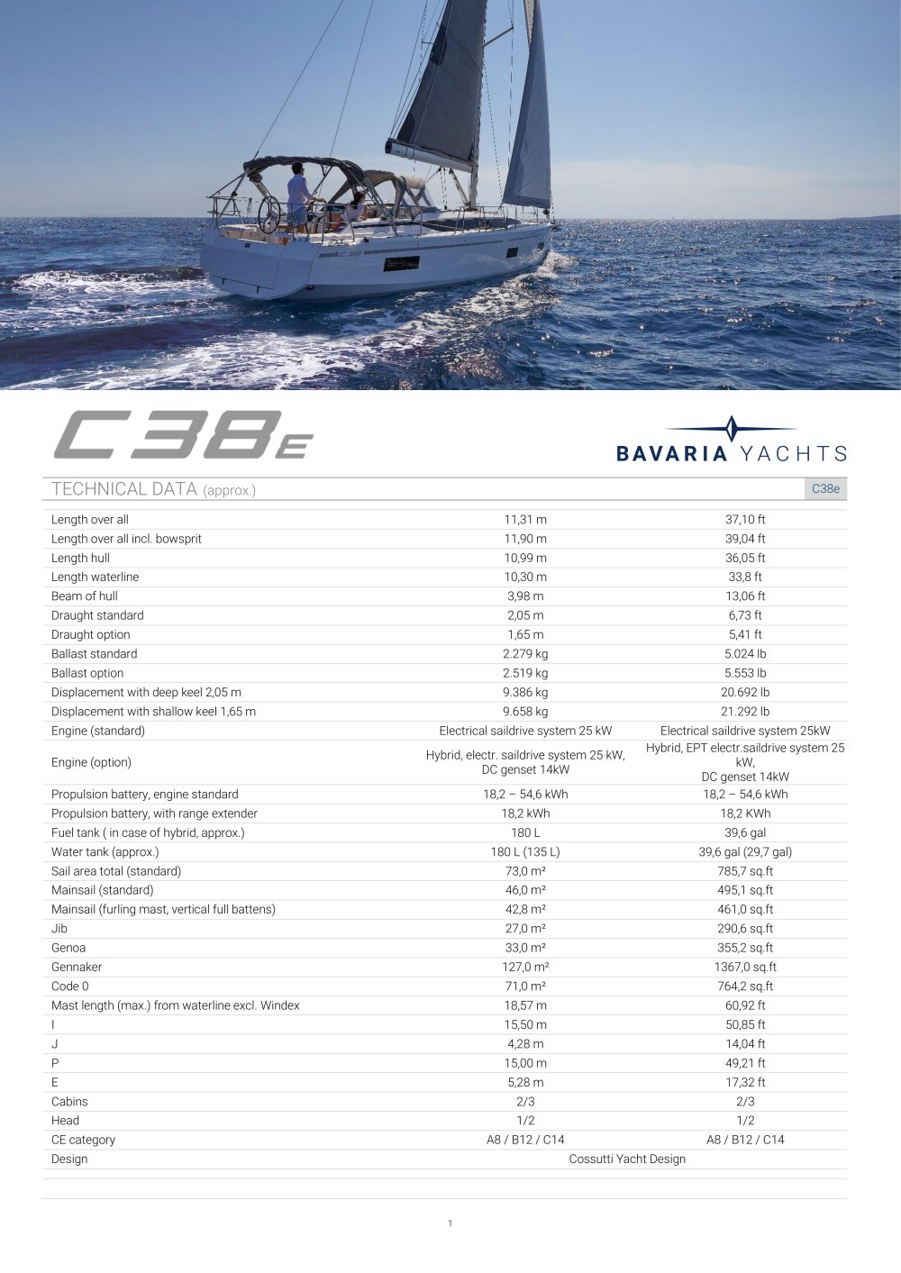 C38E  - BAVARIA YACHT