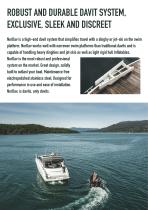 Functional davit system for your boat - NorDav - 2