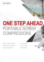 PORTABLE SCREW COMPRESSORS - 1