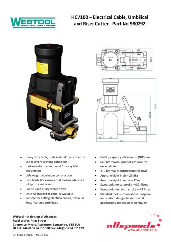 All Allspeeds - Webtool catalogs and brochures