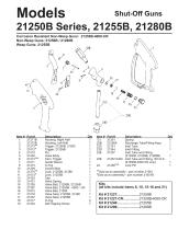 Shut-Off Guns Models 21250B Series, 21255B, 21280B-1