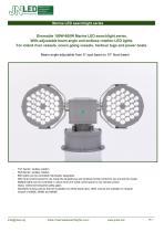 Marine LED searchlight series