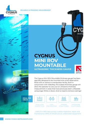 MINI ROV MOUNTABLE