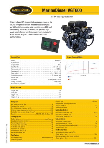 MarineDiesel VGT600