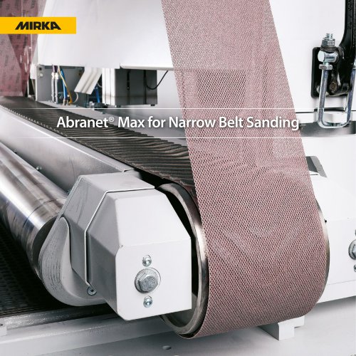 Abranet&reg; Max for Narrow Belt Sanding