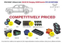 Safiery Meteor Battery Range Marine and RV - 6