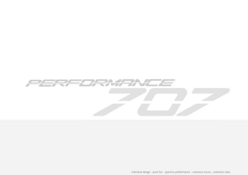 PERFORMANCE 707