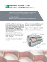 HexWeb® Acousti-Cap® Sound Attenuating Honeycomb Brochure - 2