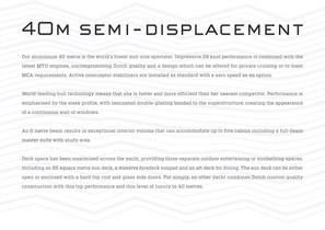 40m semi-displacement - 2