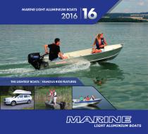 Marine Light Aluminium Boats Catalogue 2016-1