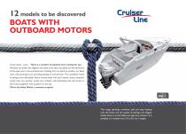 Boats with Outboard Motors General Catalogue Cruiser Line, Sun Deck Line, Fisherman Line - 2