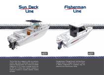 Boats with Outboard Motors General Catalogue Cruiser Line, Sun Deck Line, Fisherman Line - 3