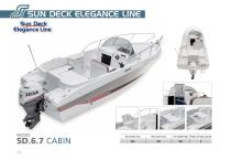 Fibreglass boat Open elegance, Open classic, Tiller, Sun Deck Elegance, Sun Deck Classic, Cruiser, Fisherman Line - 16