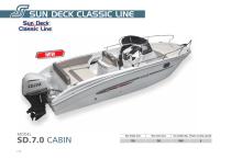 Fibreglass boat Open elegance, Open classic, Tiller, Sun Deck Elegance, Sun Deck Classic, Cruiser, Fisherman Line - 18