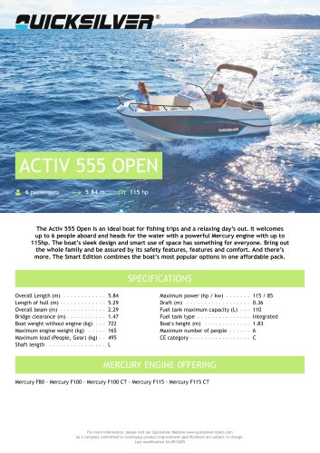 ACTIV 555 OPEN