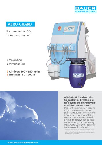 AERO-GUARD ? For removal of CO2 from breathing air